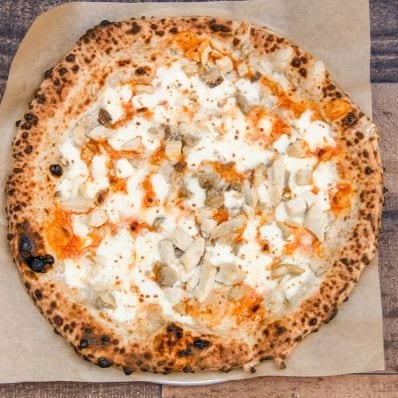 Buffalo Chicken Pizza.
