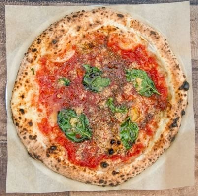 Marinara Pizza.