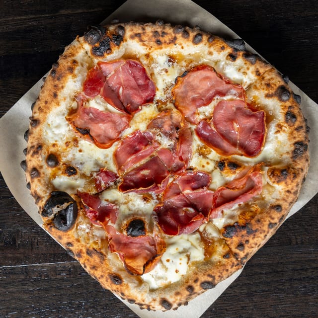 Prosciutto Parm Pizza.